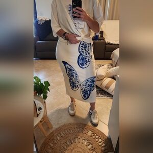 Farm Rio Borboleta Skirt